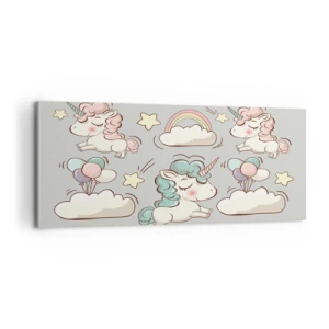 Impression sur toile - Image sur toile - Ils existe, c'est sûr… - 100x40 cm