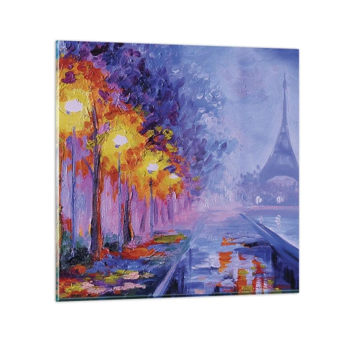 Impression sur verre - Image sur verre - Une ballade idéale - 30x30 cm