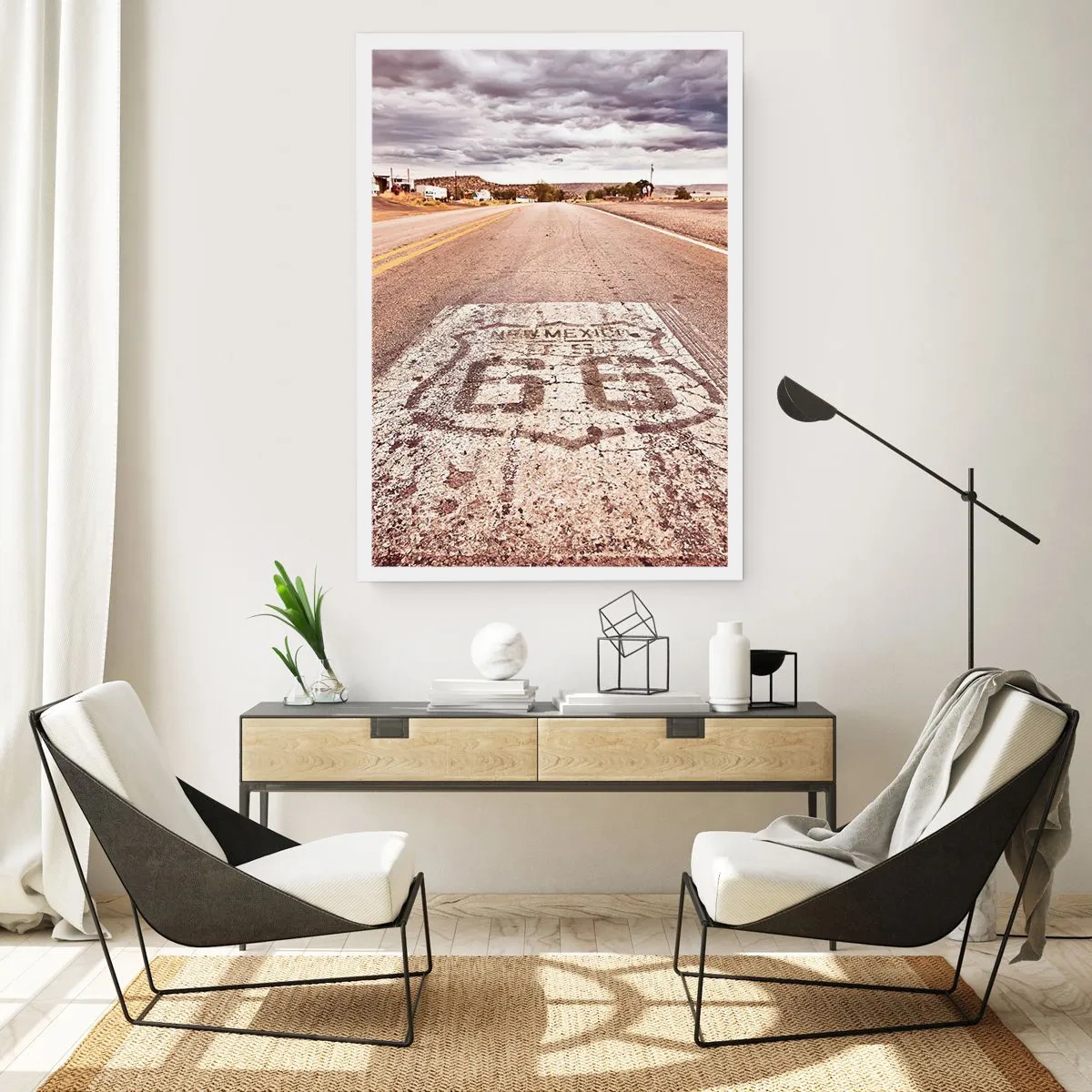 Affiche - Poster - Mother Road - une légende américaine - 61x91 cm