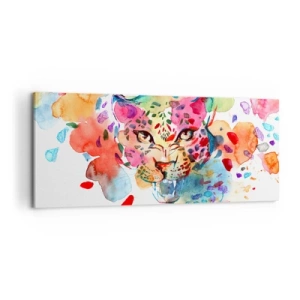 Impression sur toile - Image sur toile - La belle et la Bête - 100x40 cm