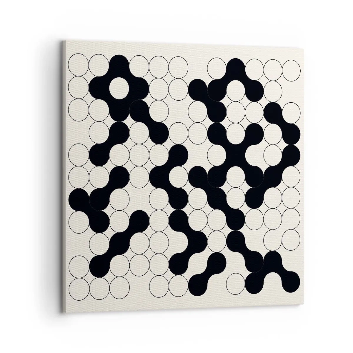 Impression sur toile - Image sur toile - Jeu chinois – variation - 50x50 cm