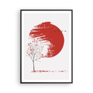 Affiche dans un cadre noir - Poster - Connaissez-vous ce pays ? - 70x100 cm