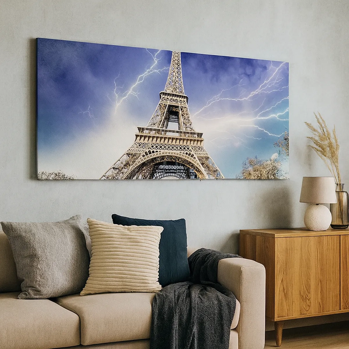 Impression sur toile - Image sur toile - Maître des tempêtes - 30x30 cm