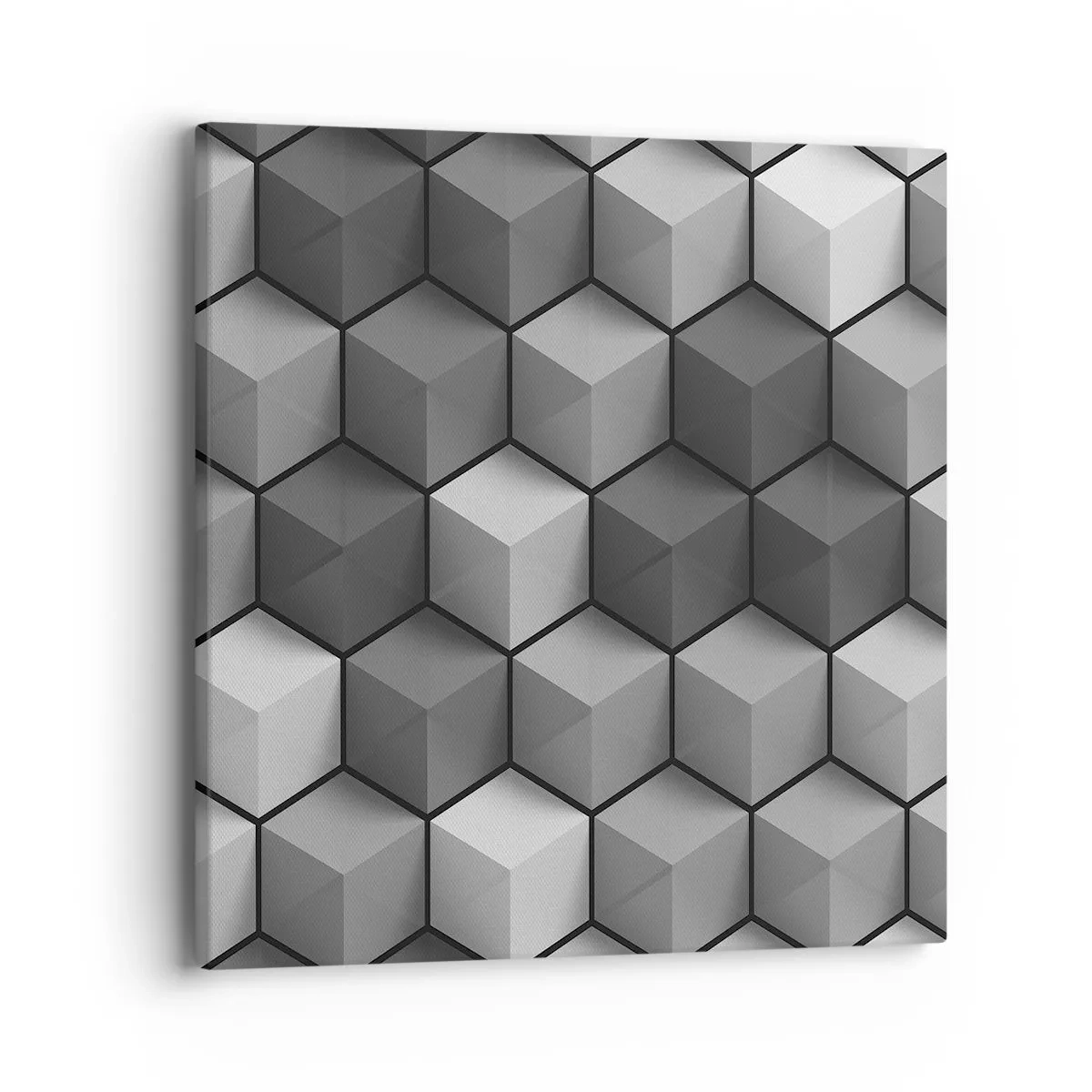 Impression sur toile - Image sur toile - Puzzle cubiste - 40x40 cm