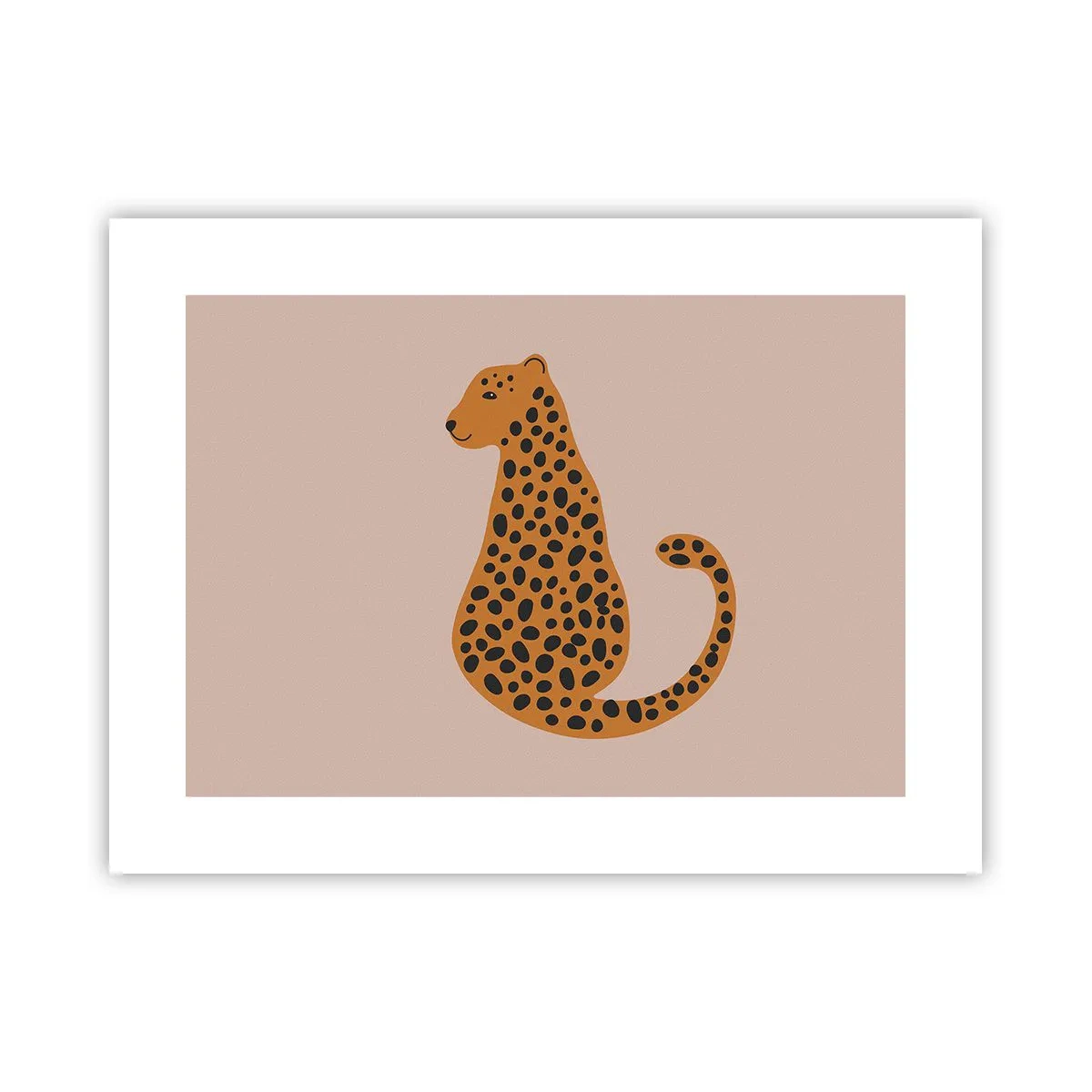 Affiche - Poster - La panthère est un motif à la mode - 40x30 cm