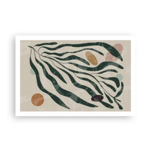 Affiche - Poster - Parmi la verdure - 91x61 cm