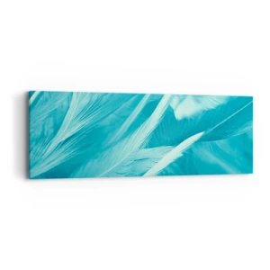 Impression sur toile - Image sur toile - Se noyer dans les plumes - 90x30 cm
