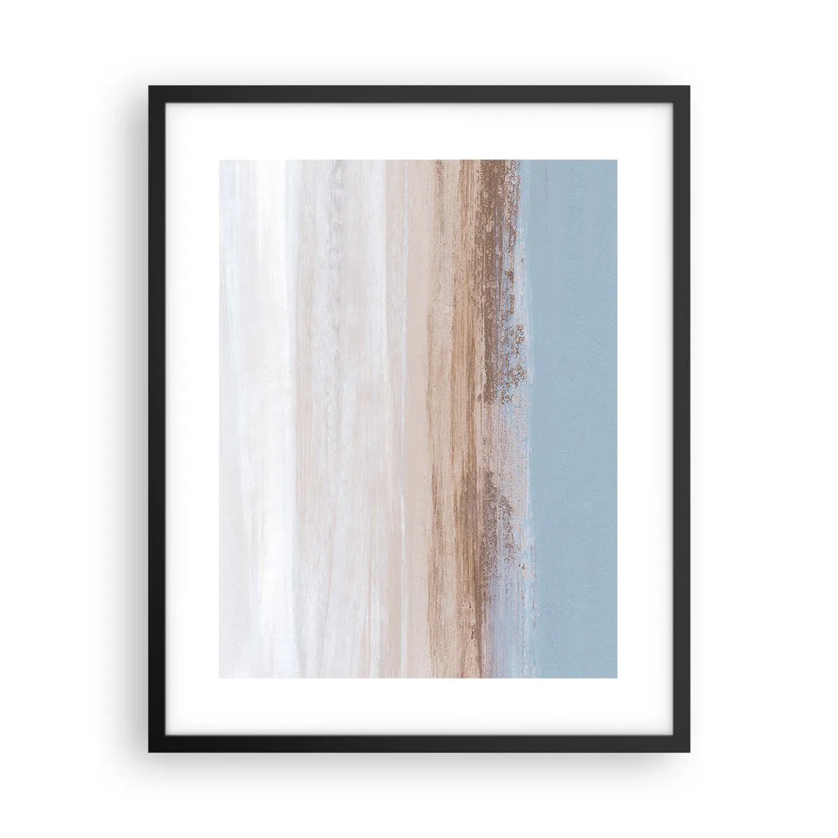 Affiche dans un cadre noir - Poster - Paysage ambigu - 40x50 cm