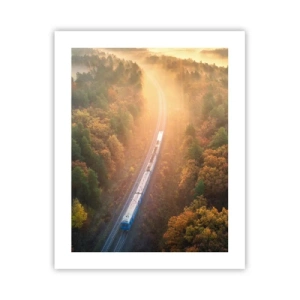 Affiche - Poster - Voyage printannier - 40x50 cm