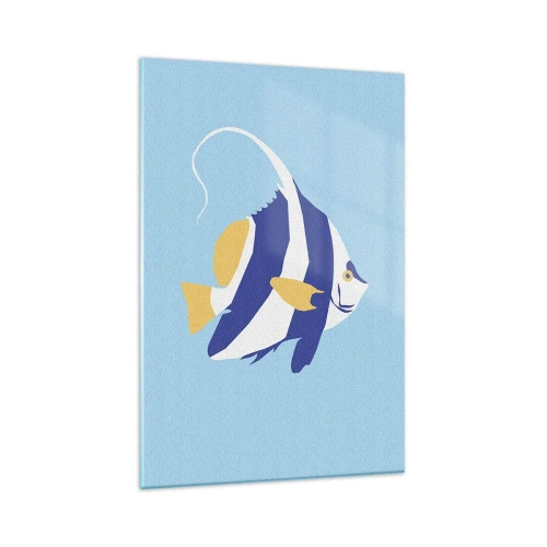 Impression sur verre - Image sur verre - Miss eaux tropicales - 80x120 cm