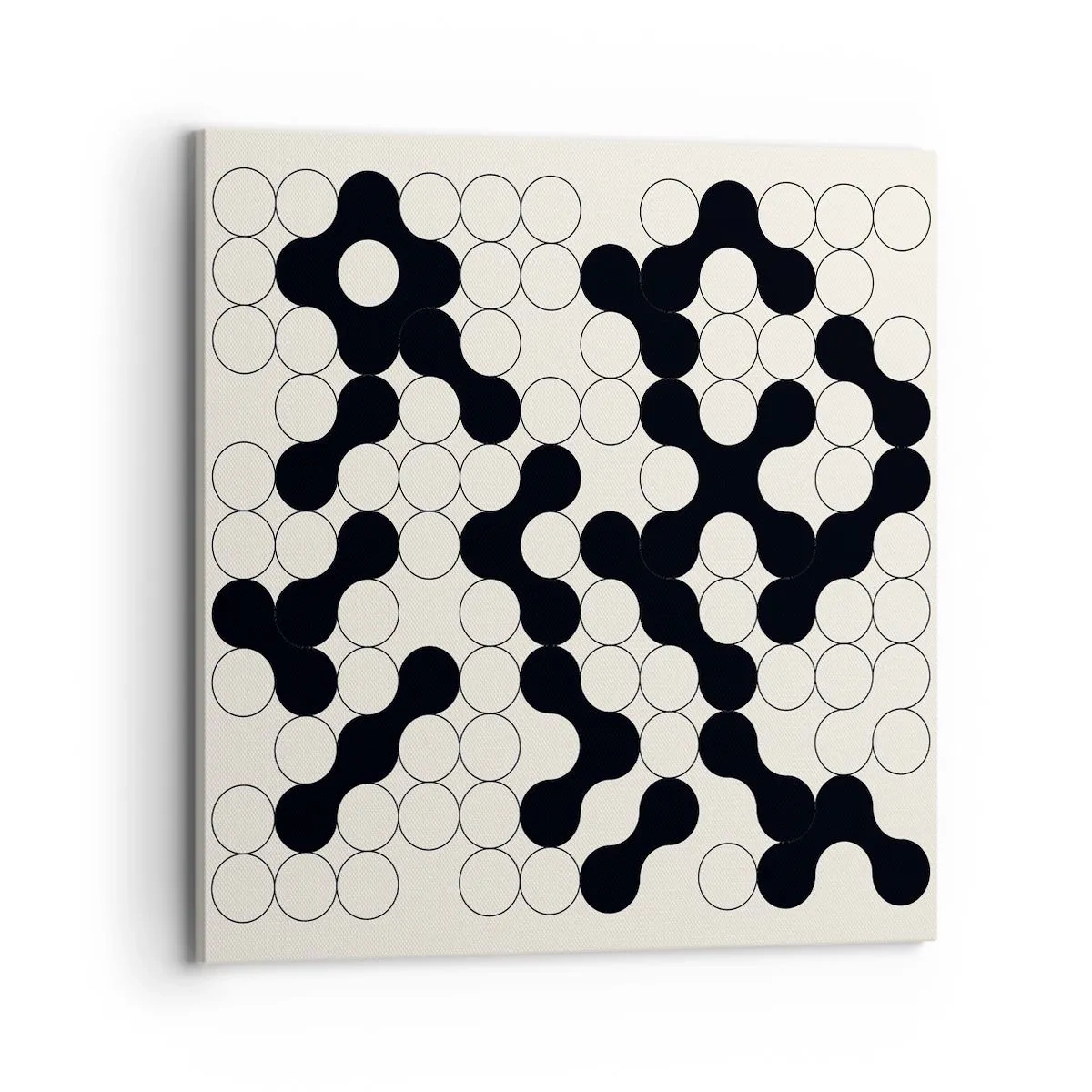 Impression sur toile - Image sur toile - Jeu chinois – variation - 70x70 cm