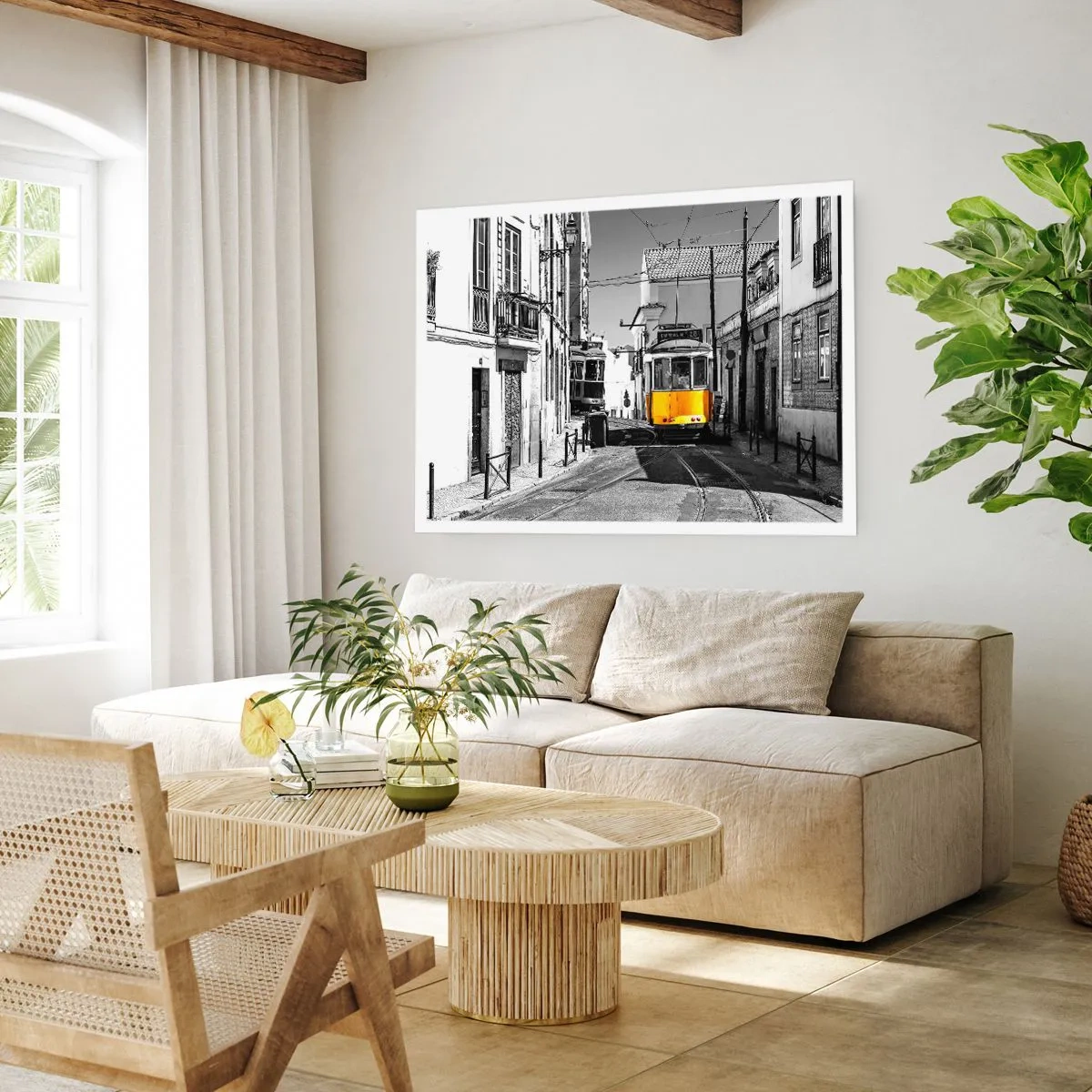 Affiche - Poster - L'âme de Lisbonne - 70x50 cm