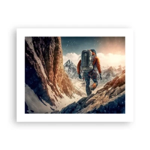 Affiche - Poster - Guerrier solitaire - 50x40 cm