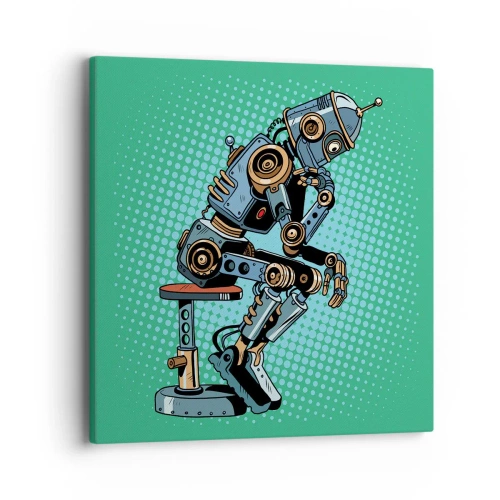 Impression sur toile - Image sur toile - Au-dessus de l'essence de l'être - 40x40 cm