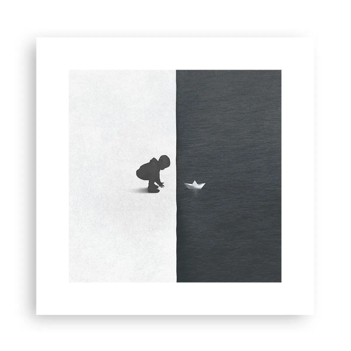 Affiche - Poster - Grande expédition - 30x30 cm