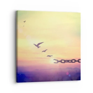 Impression sur toile - Image sur toile - La victoire de la liberté - 30x30 cm