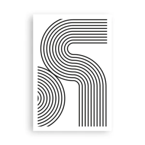 Affiche - Poster - En plein virage - 61x91 cm