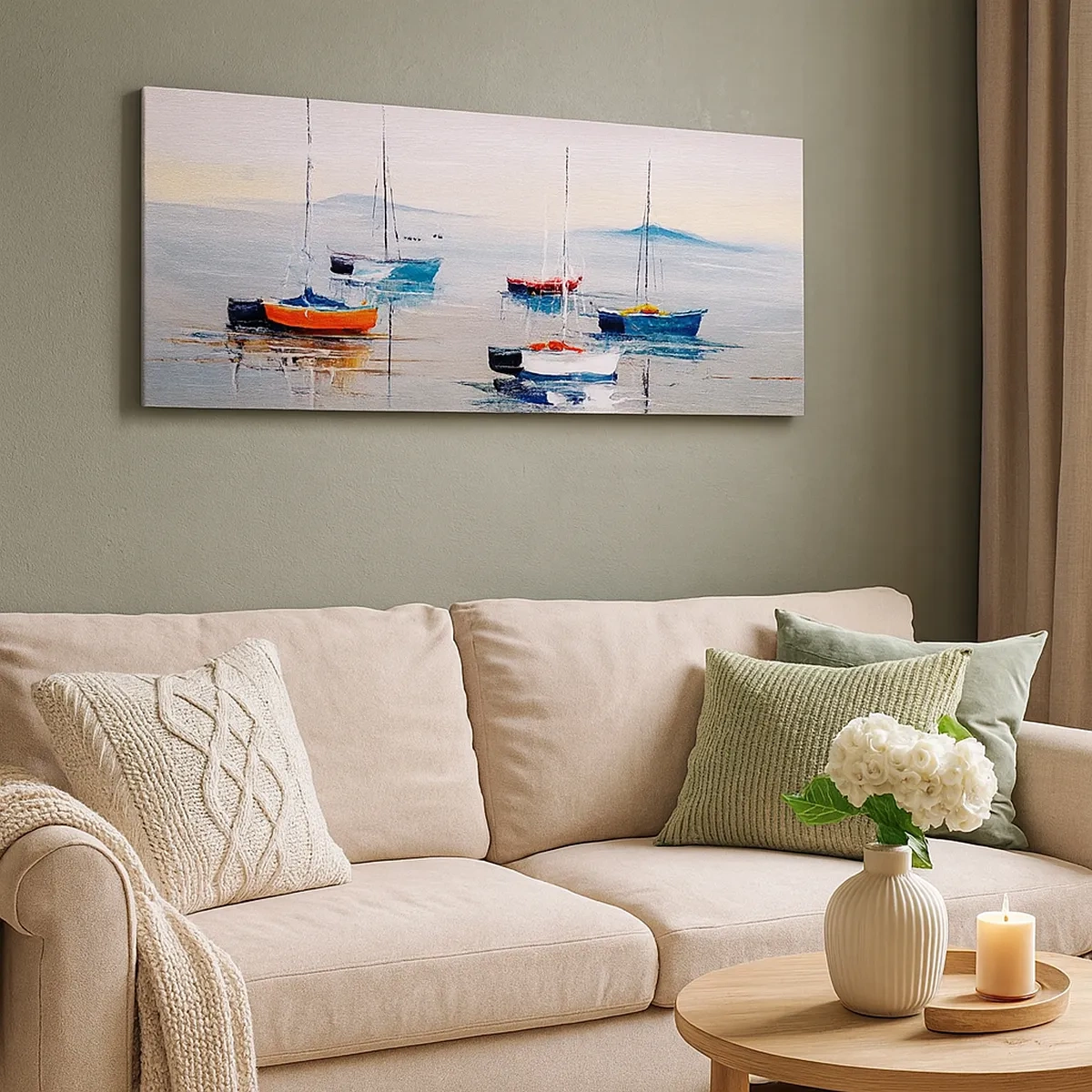 Impression sur toile - Image sur toile - Un repos bien mérité - 30x30 cm