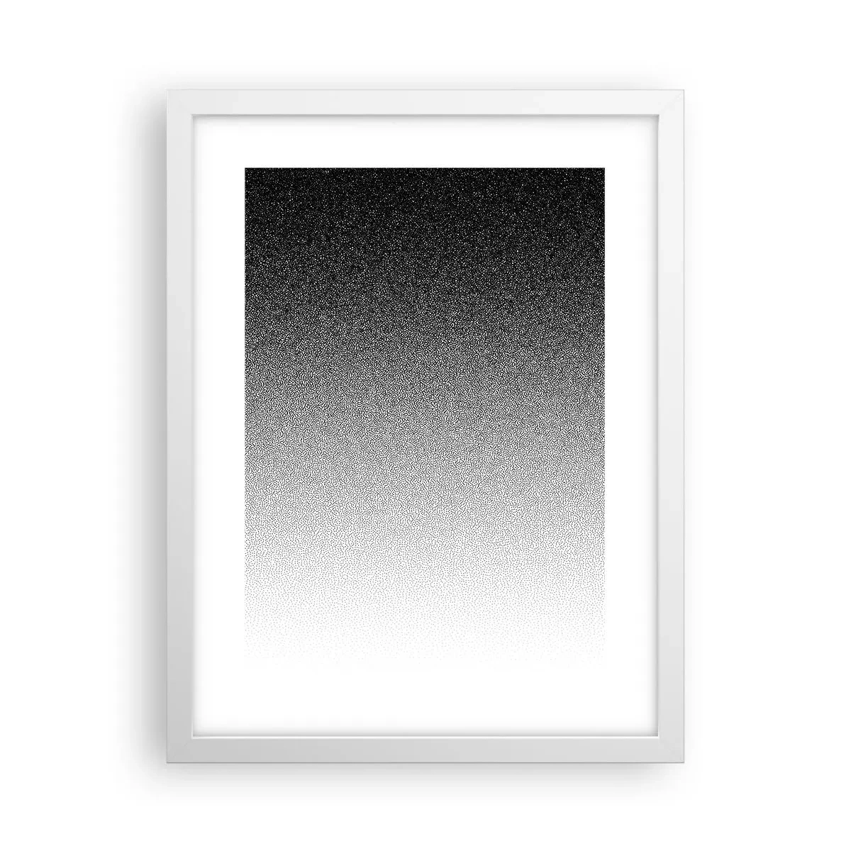 Affiche dans un cadre blanc - Poster - Du coté de la lumière - 30x40 cm