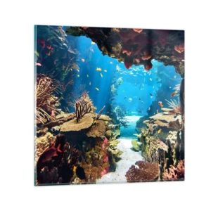 Impression sur verre - Image sur verre - Tu ne l'as même pas rêvé - 60x60 cm