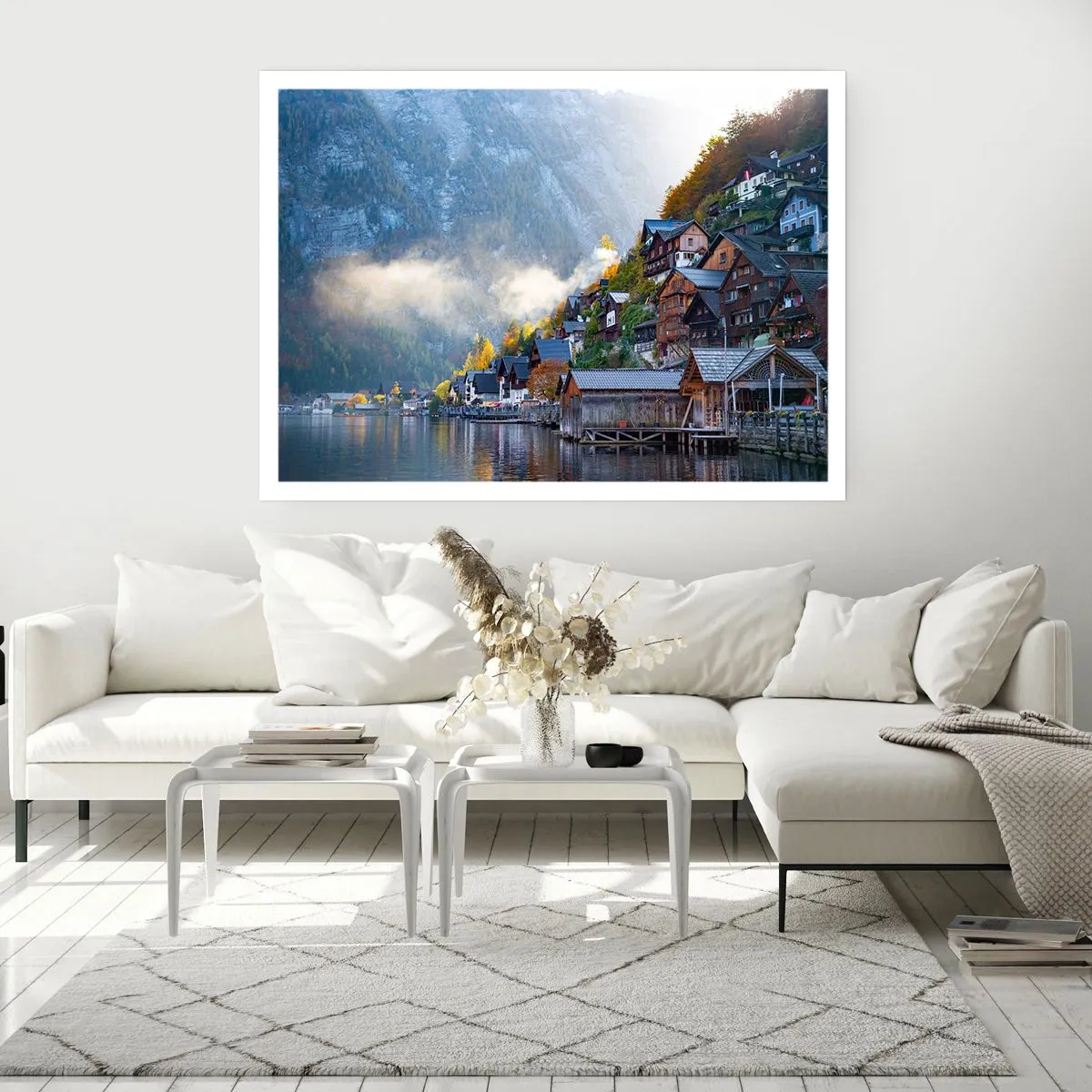 Affiche - Poster - Ambiance alpine - 70x50 cm