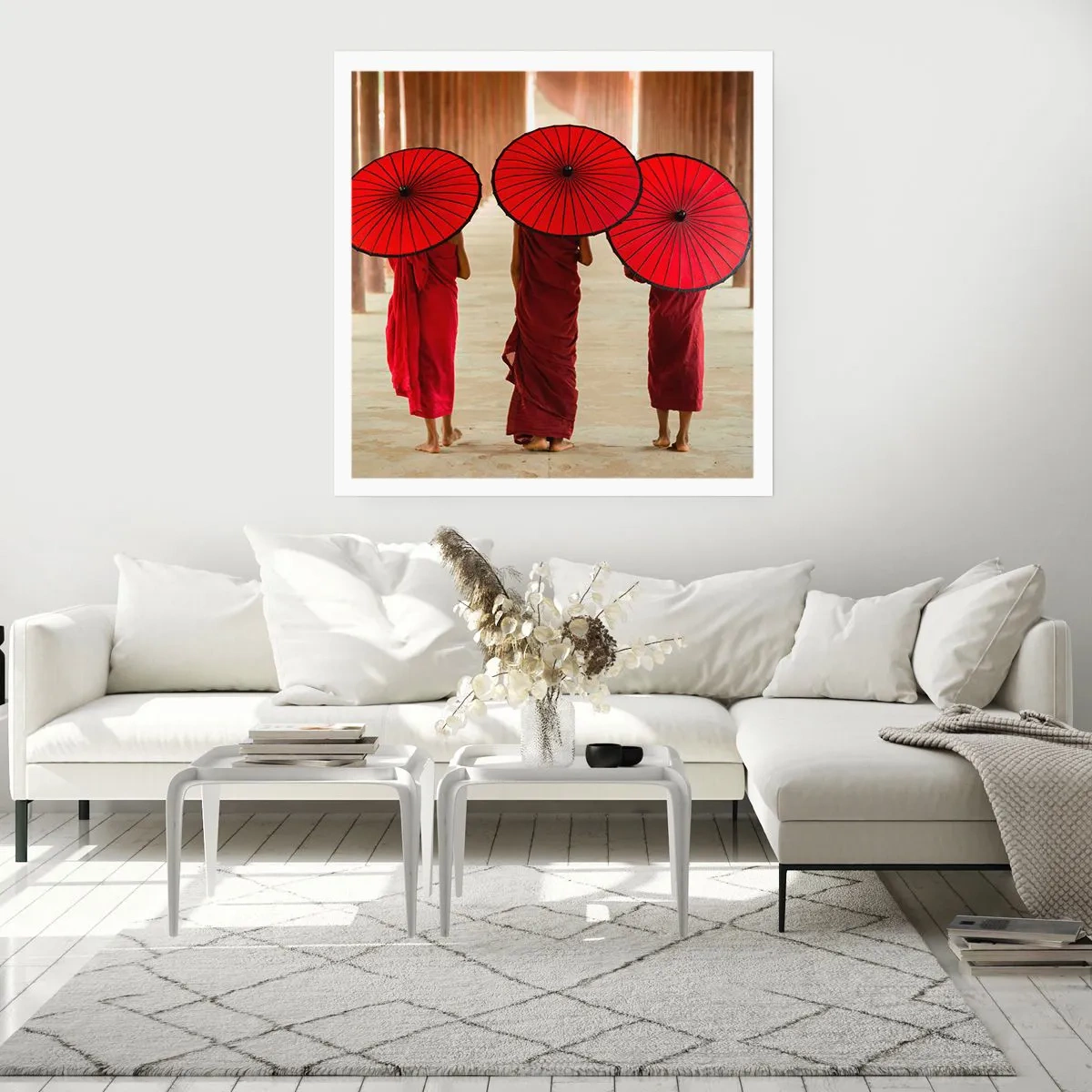 Affiche - Poster - Sur la route du pays pure - 30x30 cm