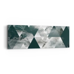 Impression sur toile - Image sur toile - Point de vue de cristal - 90x30 cm