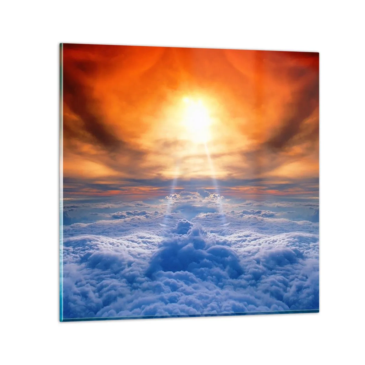 Impression sur verre - Image sur verre - Paysage mystique - 60x60 cm