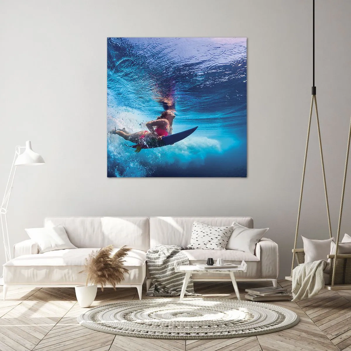 Impression sur toile - Image sur toile - Joie profonde - 60x60 cm