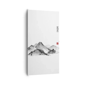 Impression sur toile - Image sur toile - Au-delà de la distance - 65x120 cm