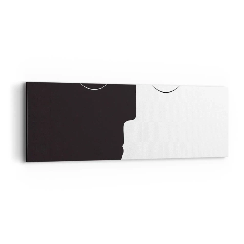 Impression sur toile - Image sur toile - Unité des contraires - 90x30 cm