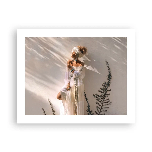 Affiche - Poster - Le soleil et la fille - 50x40 cm