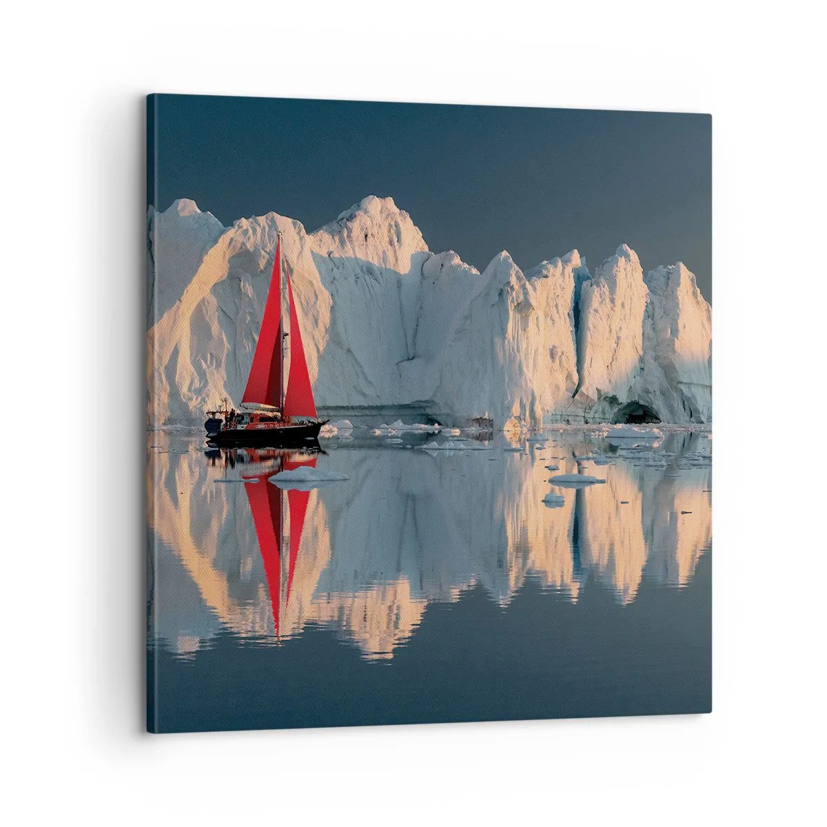 Impression sur toile - Image sur toile - Aux limites du monde - 60x60 cm