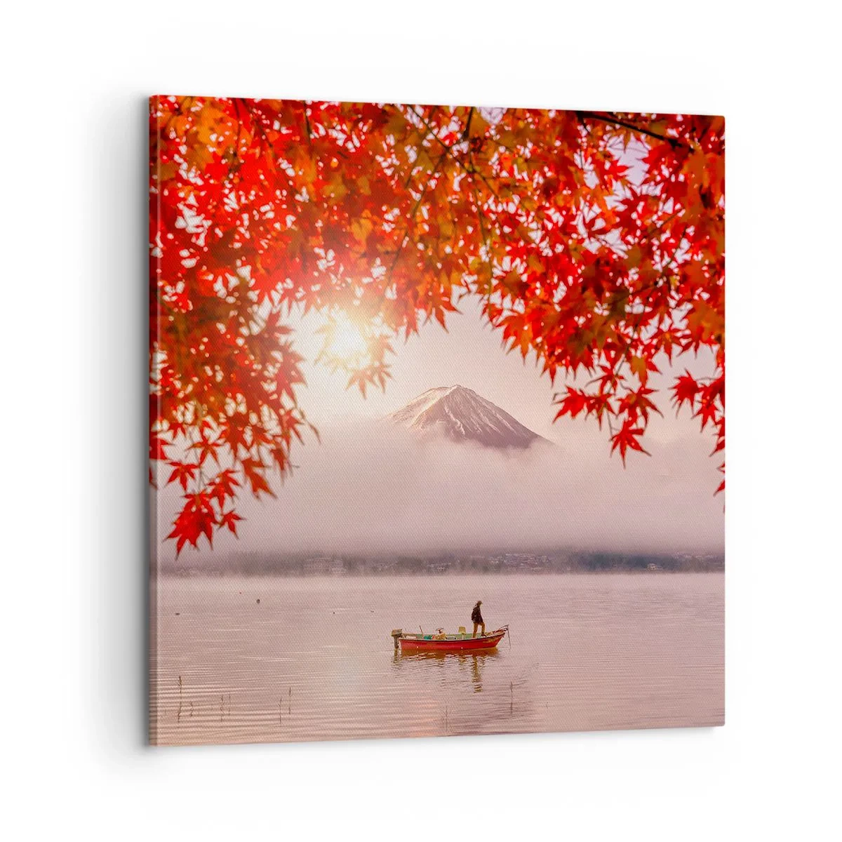 Impression sur toile - Image sur toile - Dans le climat japonais - 60x60 cm