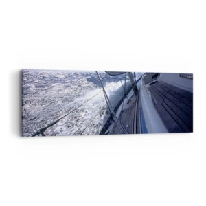 Impression sur toile - Image sur toile - Je sais ce que c'est d'être un oiseau - 90x30 cm