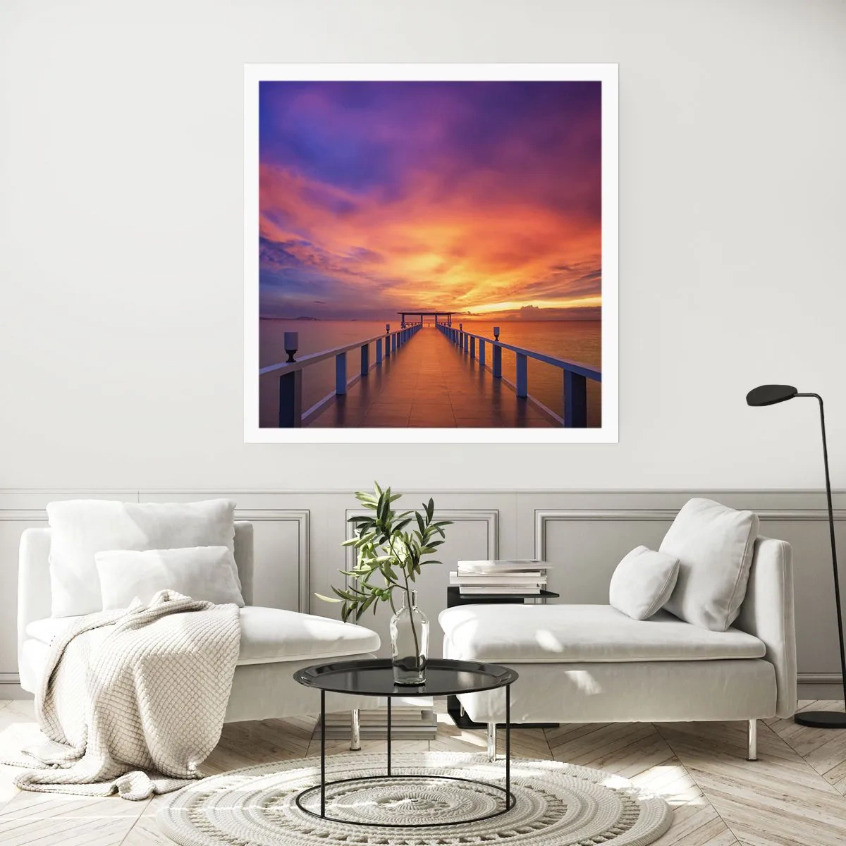 Affiche - Poster - Sans fin - 50x50 cm