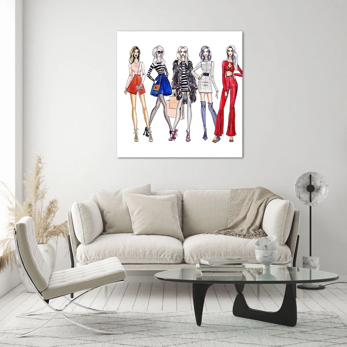 Impression sur verre - Image sur verre - Every week Fashion Week - 70x70 cm