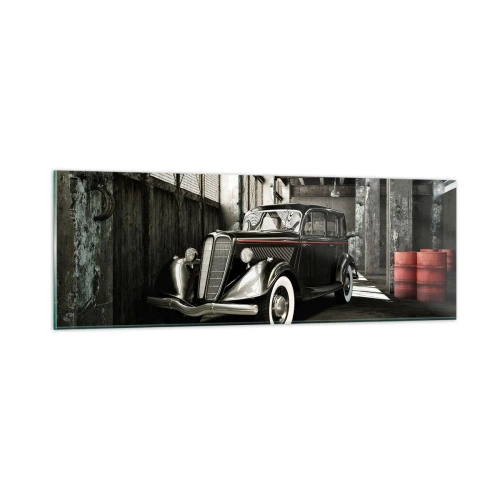 Impression sur verre - Image sur verre - L'élégance éternelle des années 30 - 90x30 cm