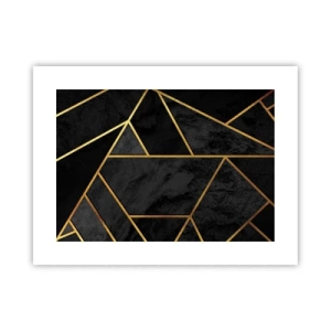 Affiche - Poster - Obscurité et éclat - 40x30 cm