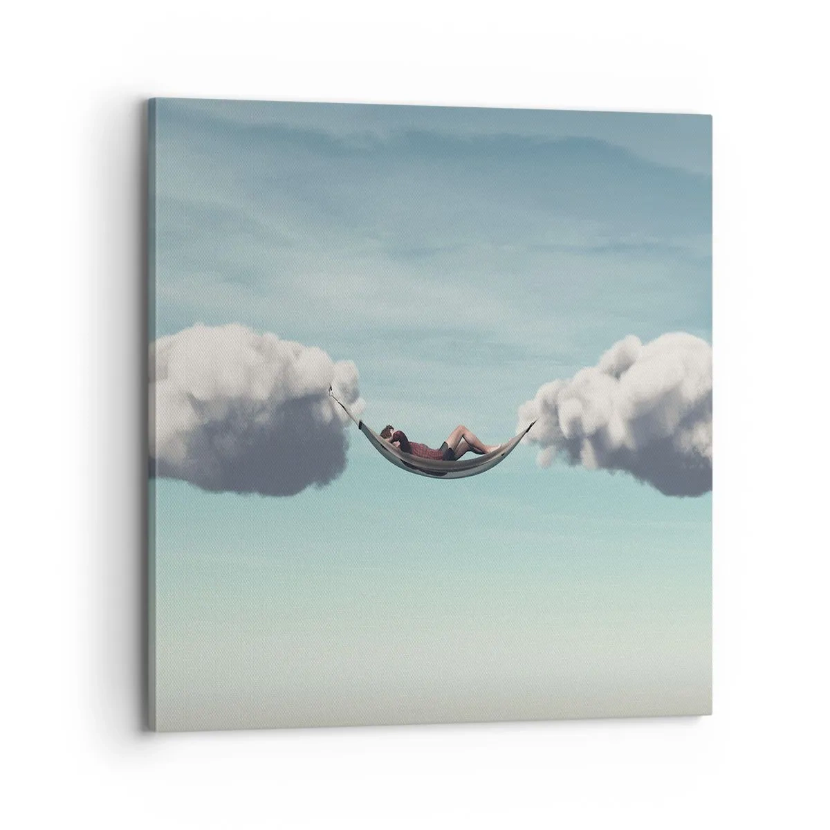 Impression sur toile - Image sur toile - Instant de bonheur - 70x70 cm