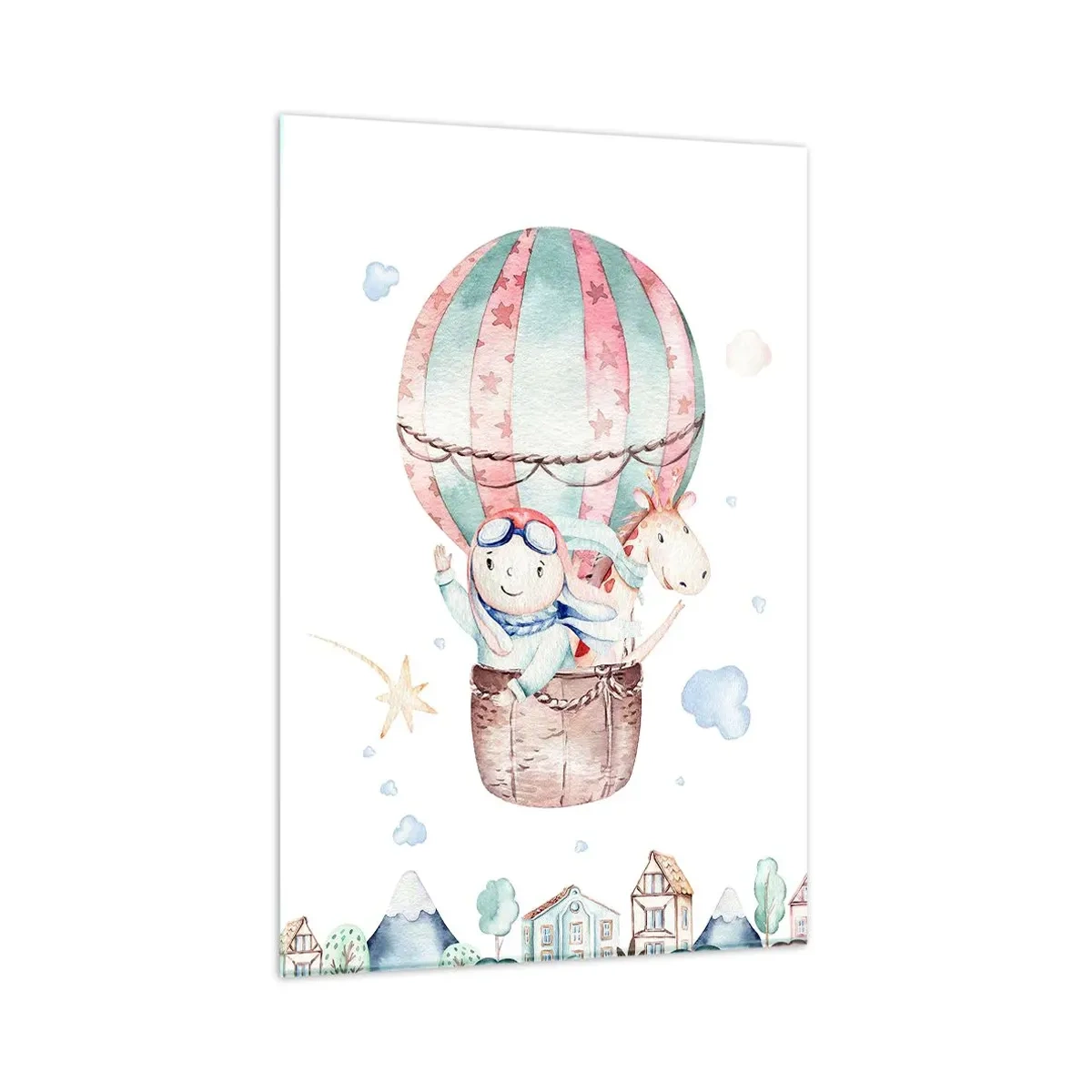 Impression sur verre - Image sur verre - Nous serons de retour bientôt! - 80x120 cm