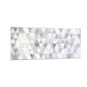 Impression sur verre - Image sur verre - En rythme de trois - 100x40 cm