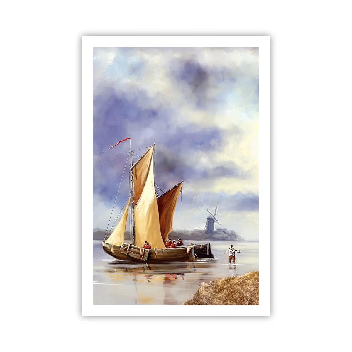 Affiche - Poster - Retour de marin - 61x91 cm