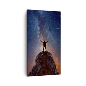 Impression sur toile - Image sur toile - Le force est avec moi! - 45x80 cm