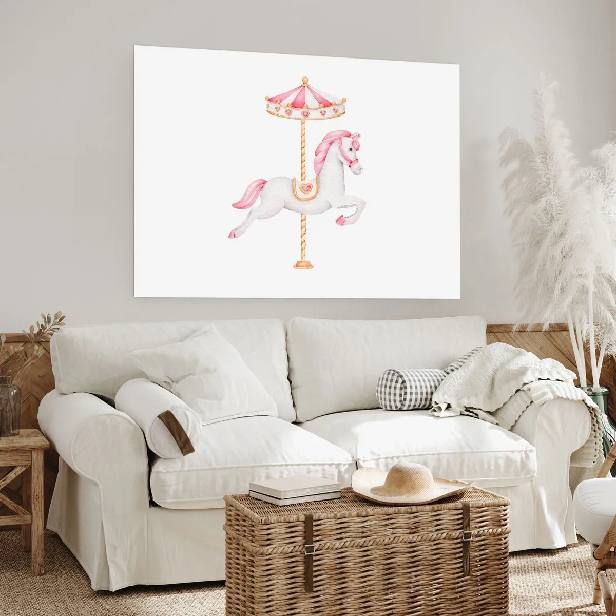 Affiche - Poster - Les sabots en avant - 70x50 cm