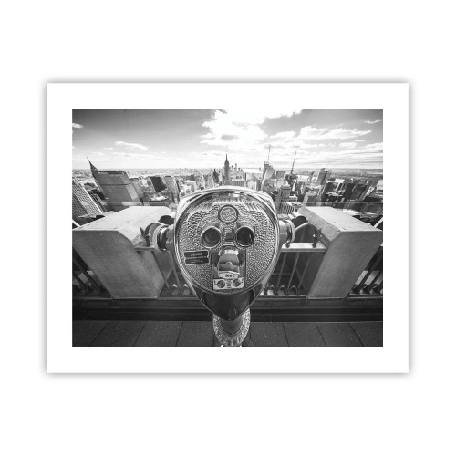 Affiche - Poster - Ville sur les villes - 50x40 cm