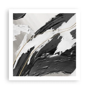 Affiche - Poster - L'abstraction à grande échelle - 60x60 cm