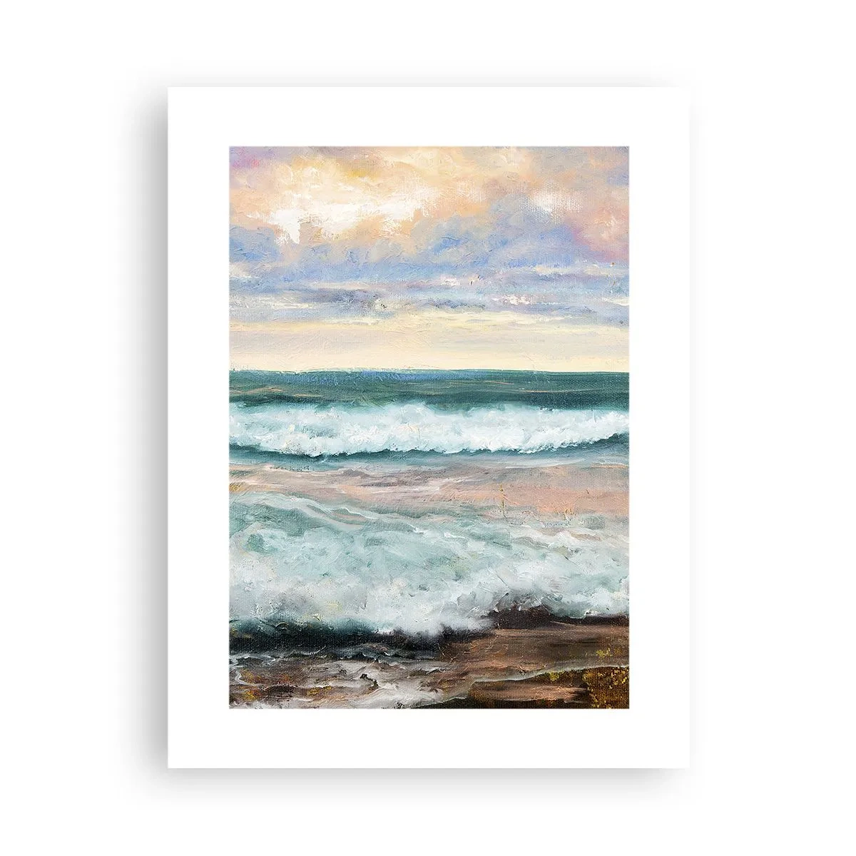 Affiche - Poster - Ici tu adouciras ton âme - 30x40 cm