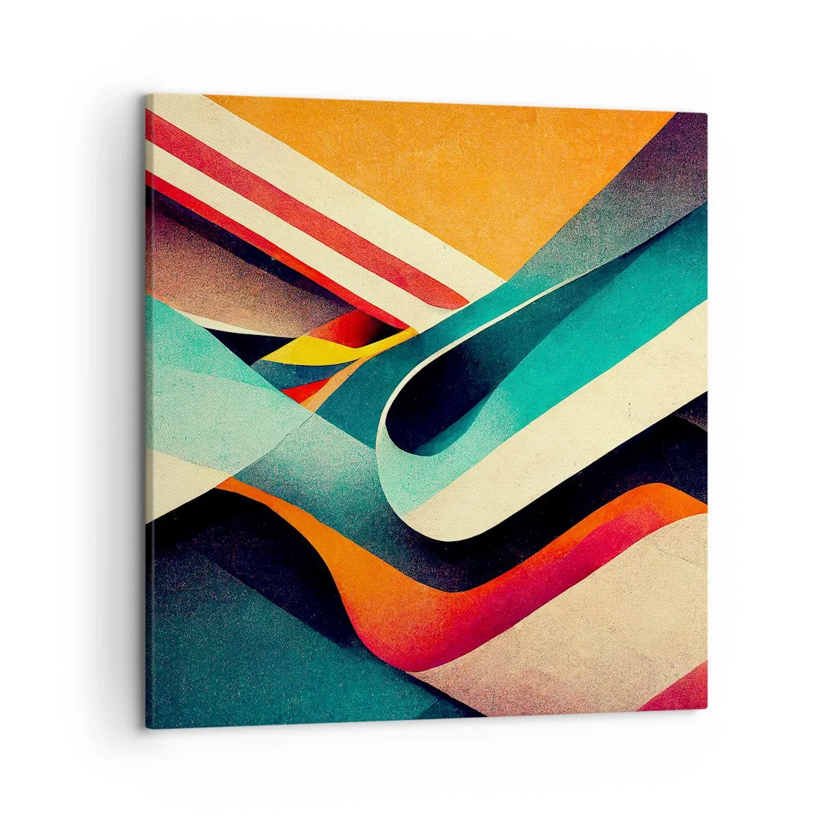 Impression sur toile - Image sur toile - Composition intense - 50x50 cm