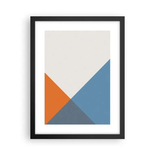 Affiche dans un cadre noir - Poster - Sous cette angle.... - 30x40 cm